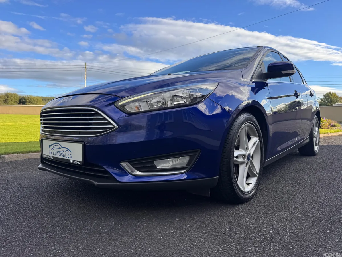 Ford Focus Hatchback, Diesel, 2017, Blue
