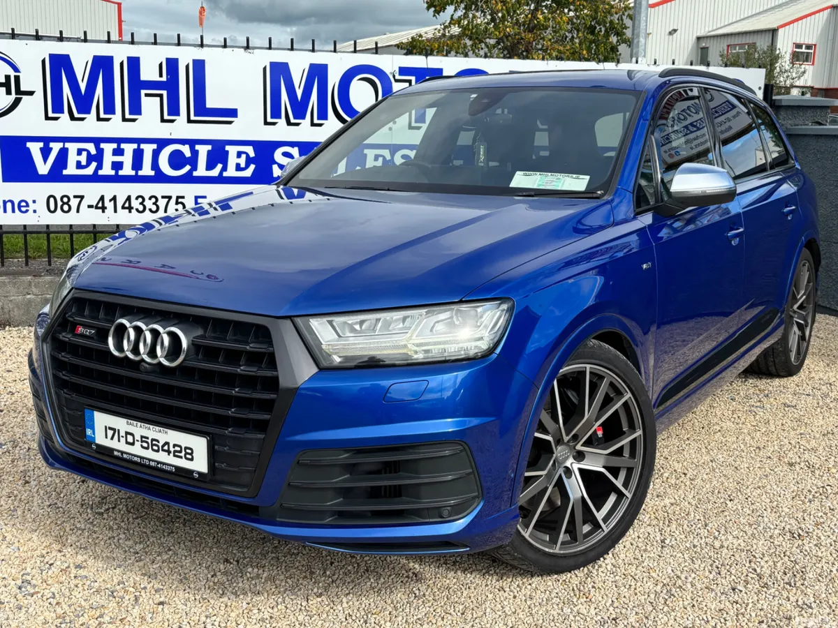 Audi SQ7 SUV, Diesel, 2017, Blue