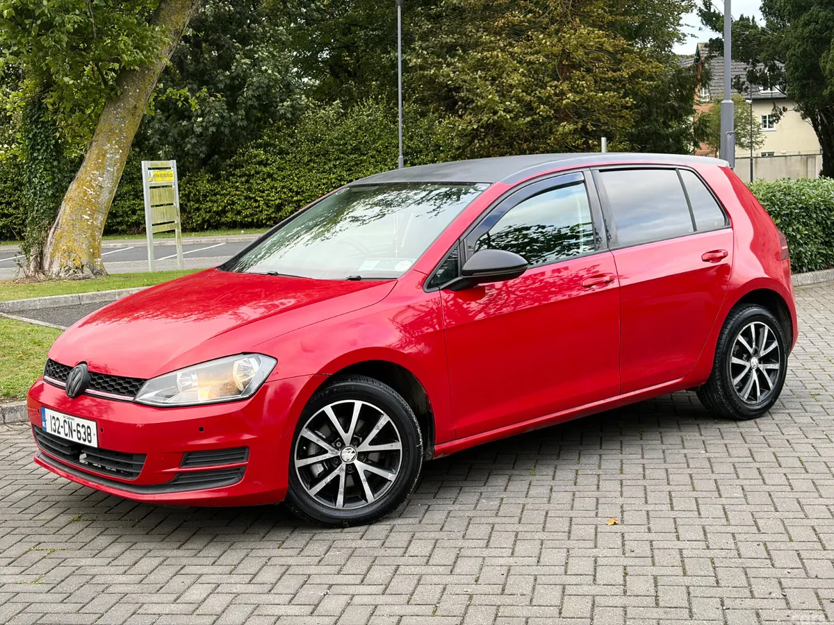 Volkswagen Golf Hatchback, Diesel, 2013, Red