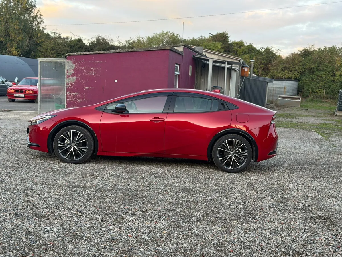 Toyota Prius Hatchback, Petrol Hybrid, 2024, Red