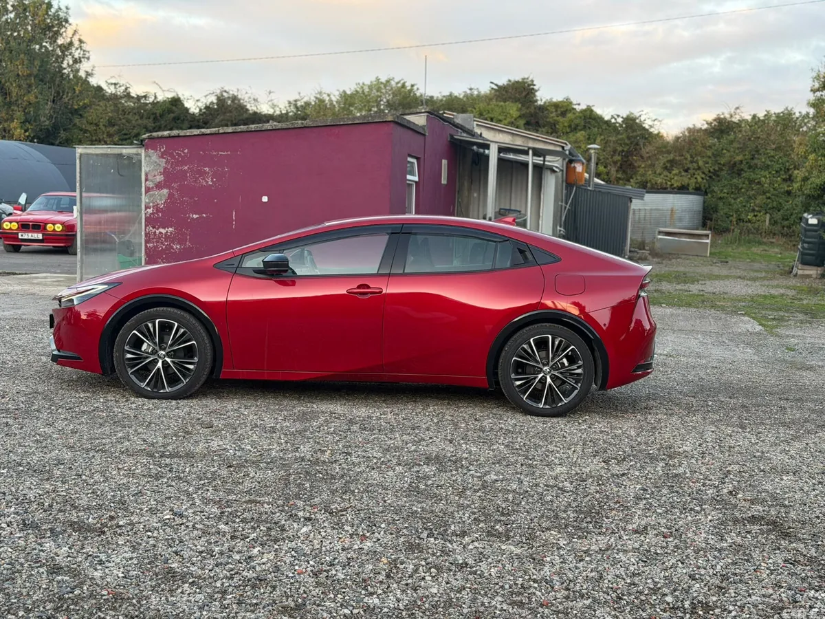 Toyota Prius Hatchback, Petrol Hybrid, 2024, Red