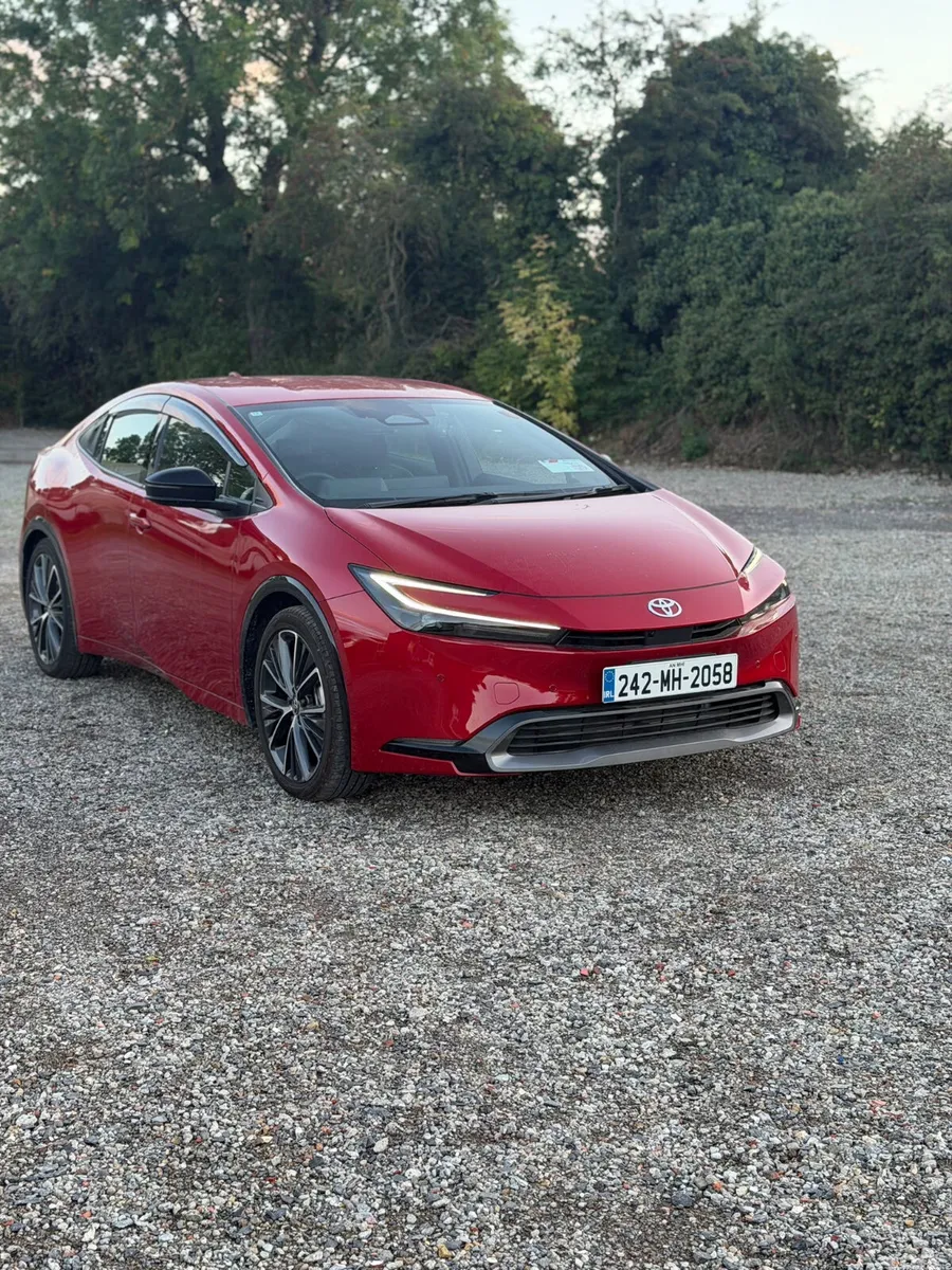 Toyota Prius Hatchback, Petrol Hybrid, 2024, Red