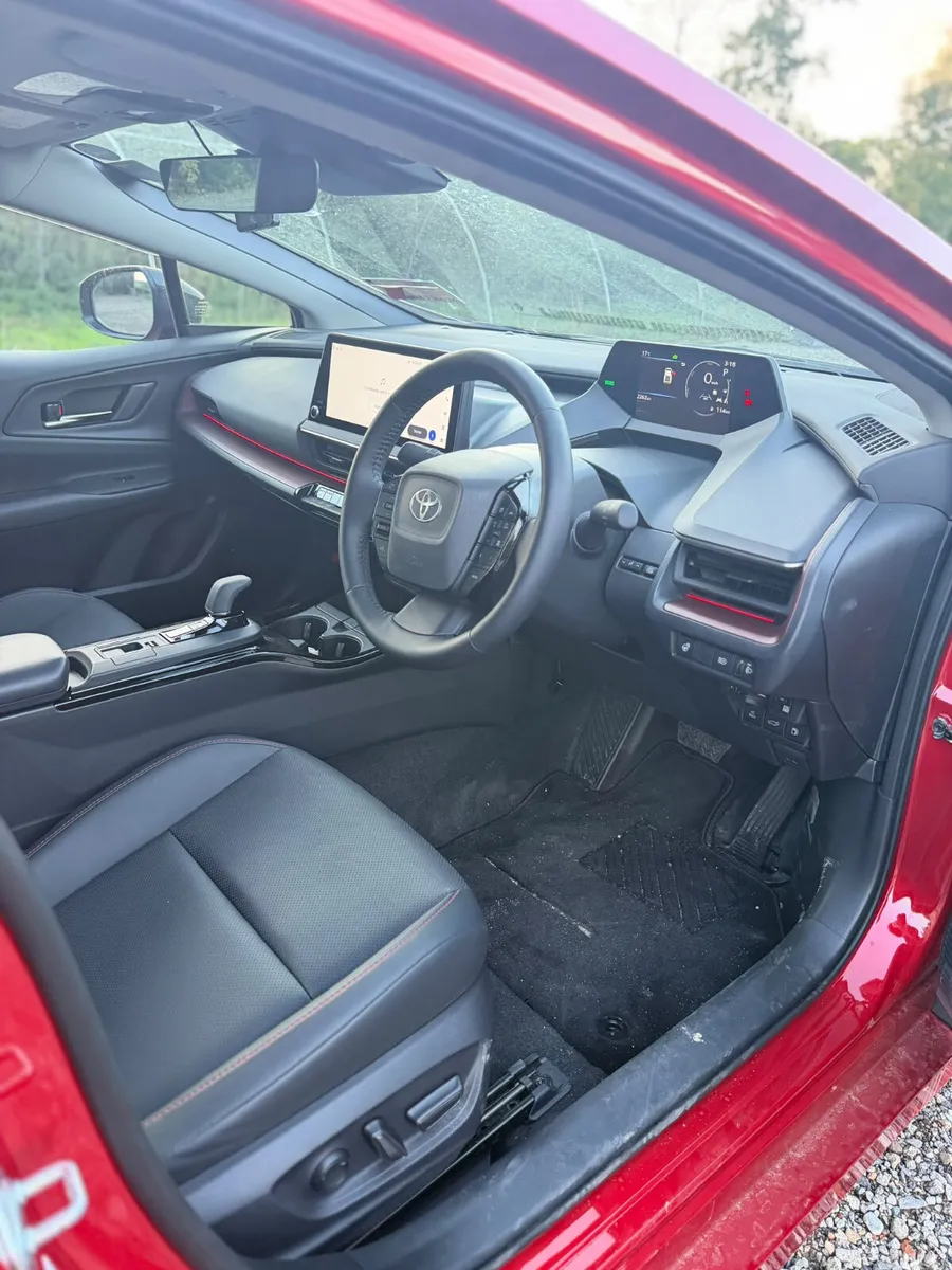 Toyota Prius Hatchback, Petrol Hybrid, 2024, Red