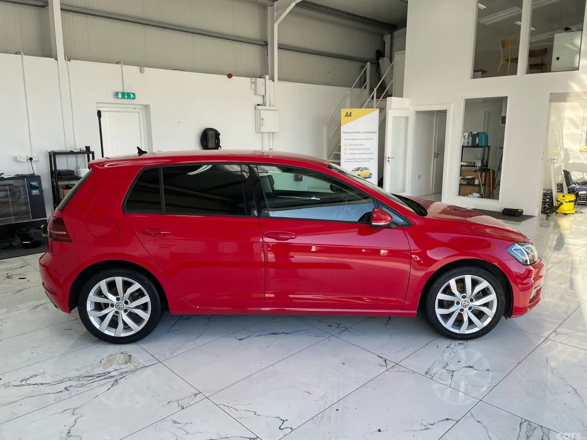Volkswagen Golf Hatchback, Petrol, 2018, Red