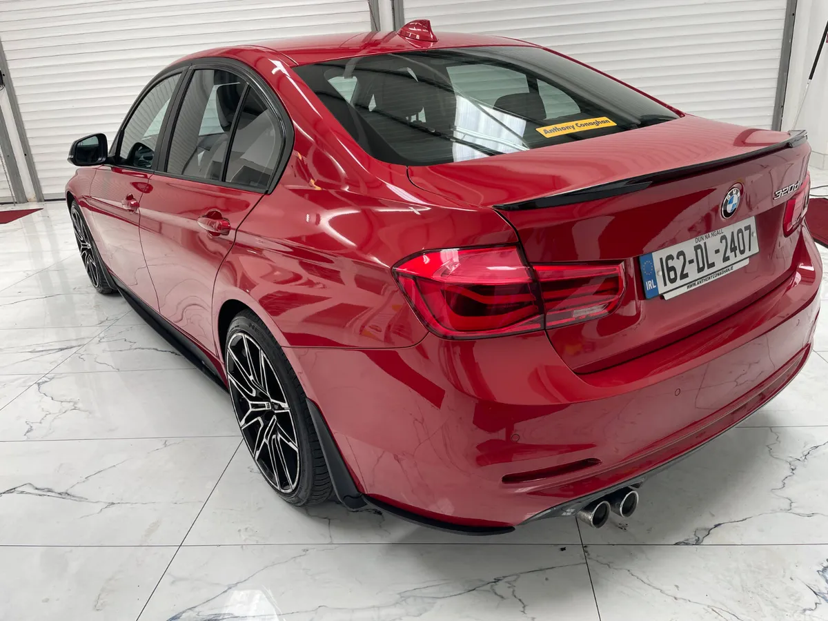 BMW 3-Series Saloon, Diesel, 2016, Red