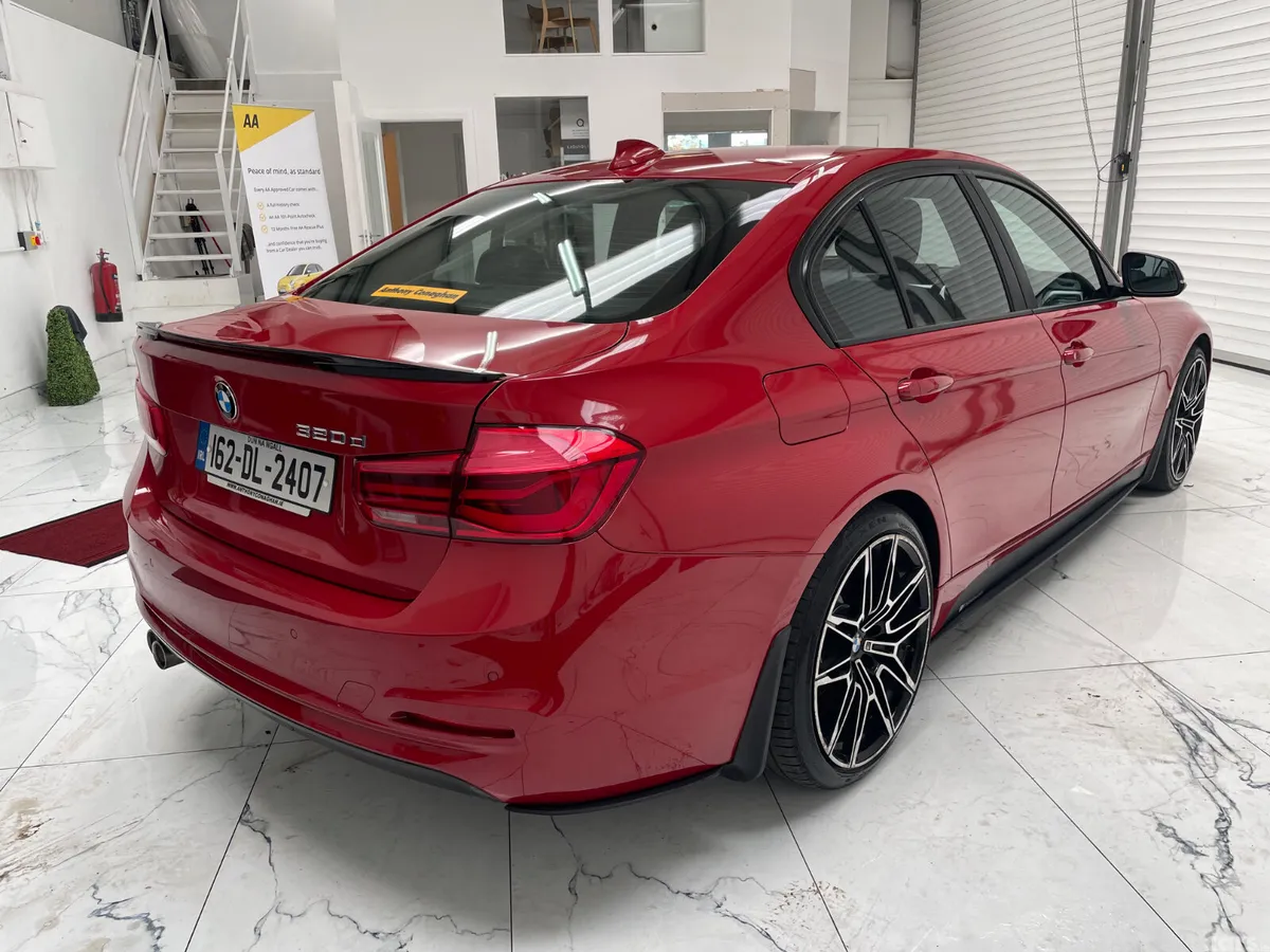 BMW 3-Series Saloon, Diesel, 2016, Red