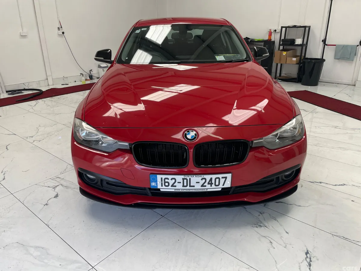 BMW 3-Series Saloon, Diesel, 2016, Red