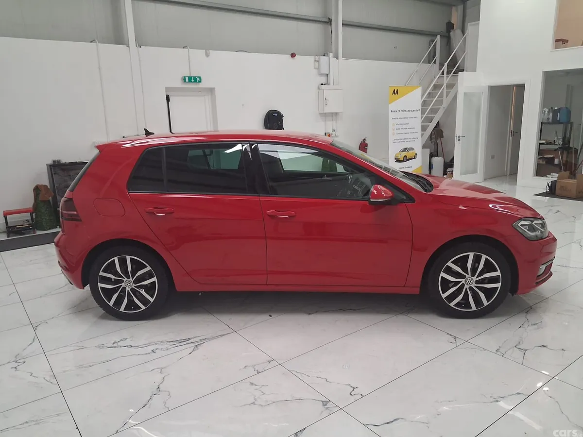 Volkswagen Golf Hatchback, Petrol, 2019, Red