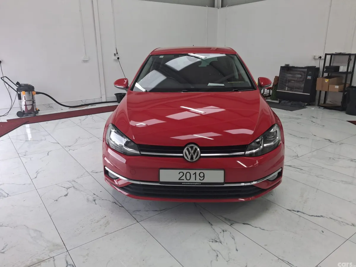 Volkswagen Golf Hatchback, Petrol, 2019, Red