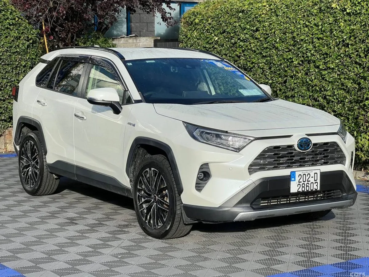 Toyota RAV4 SUV, Petrol Hybrid, 2020, White