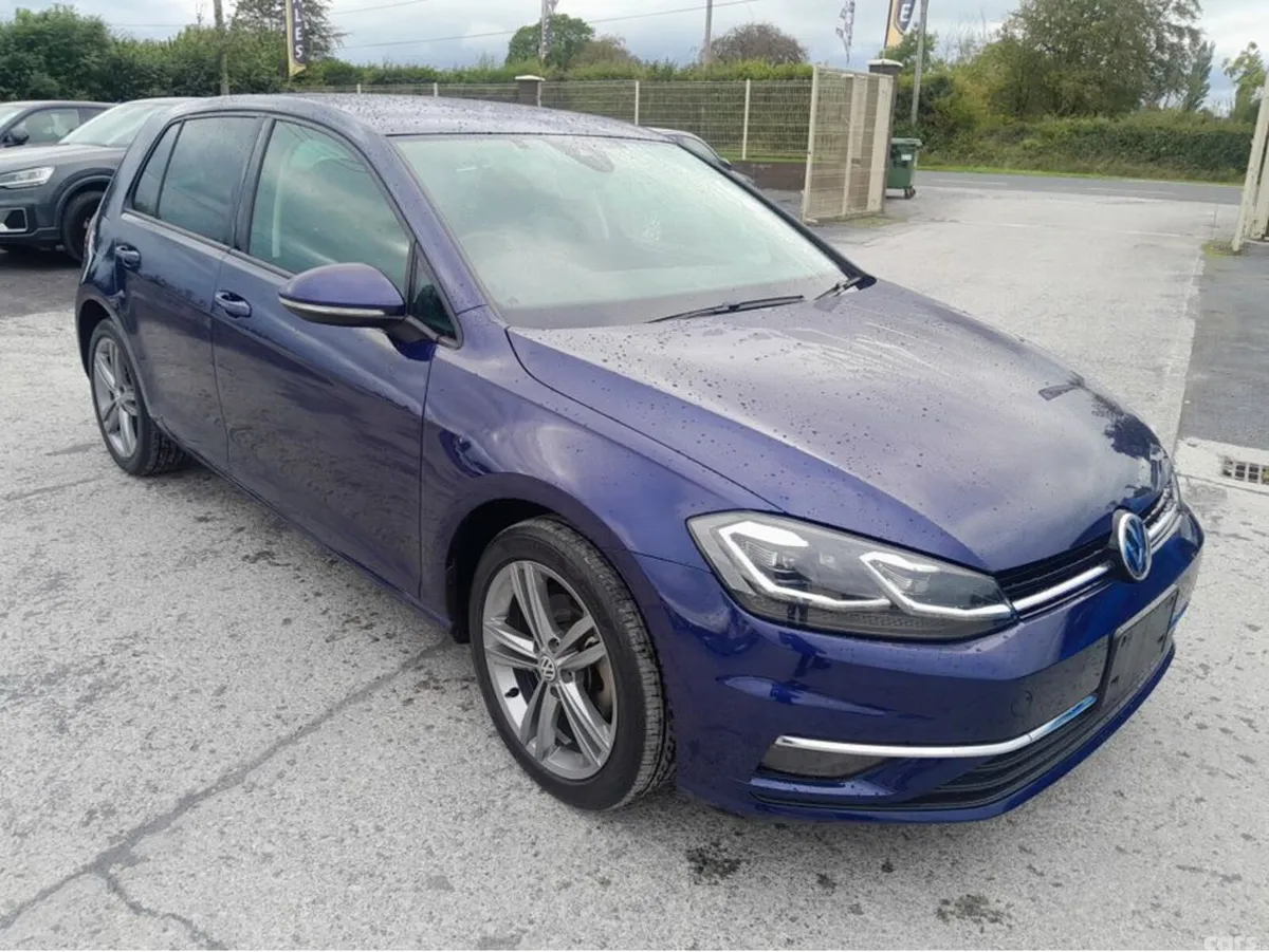 Volkswagen Golf Hatchback, Diesel, 2019, Blue