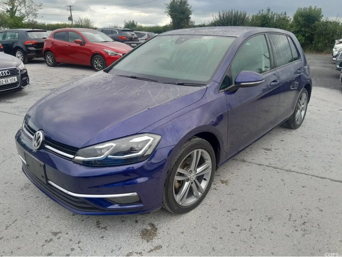 Volkswagen Golf Hatchback, Diesel, 2019, Blue