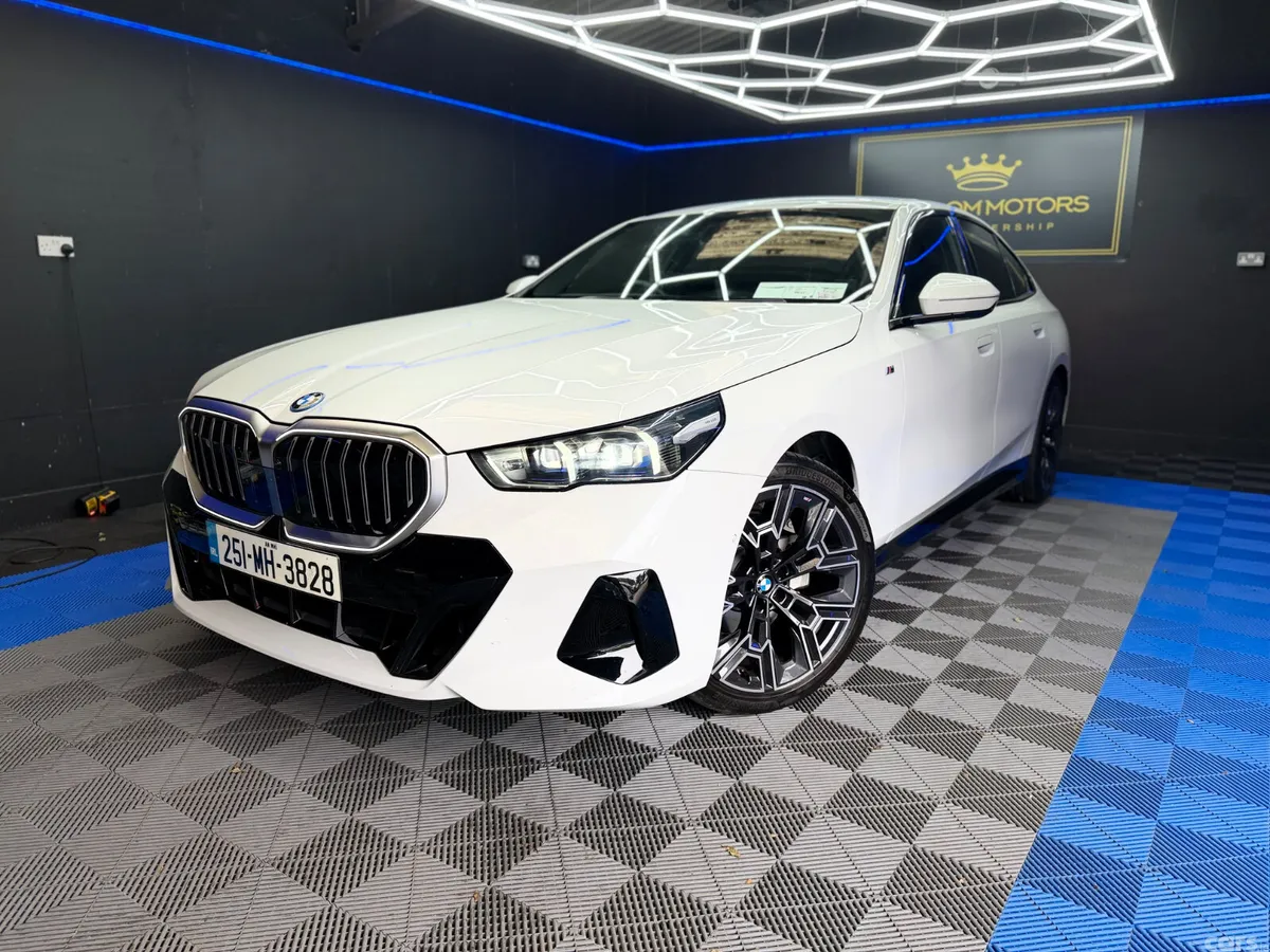 BMW 5-Series Saloon, Petrol, 2025, White