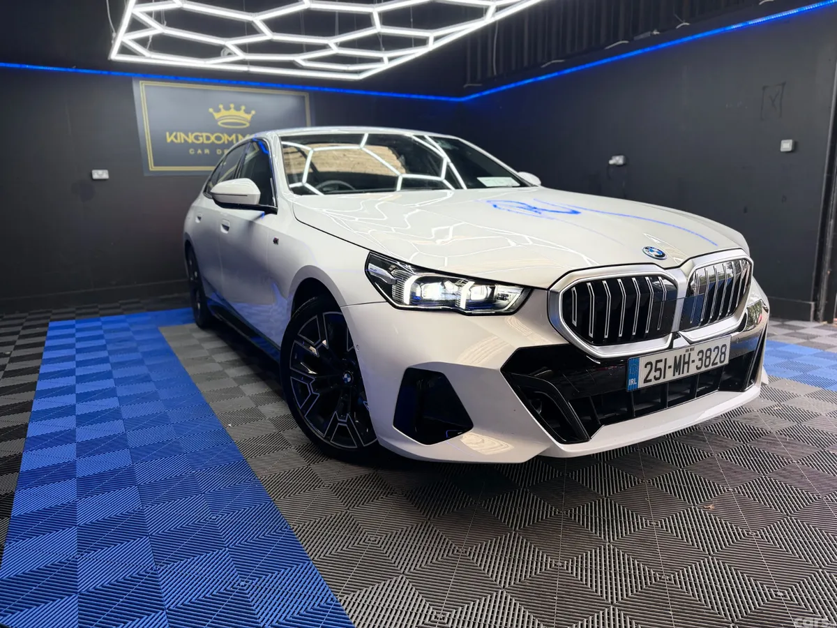 BMW 5-Series Saloon, Petrol, 2025, White