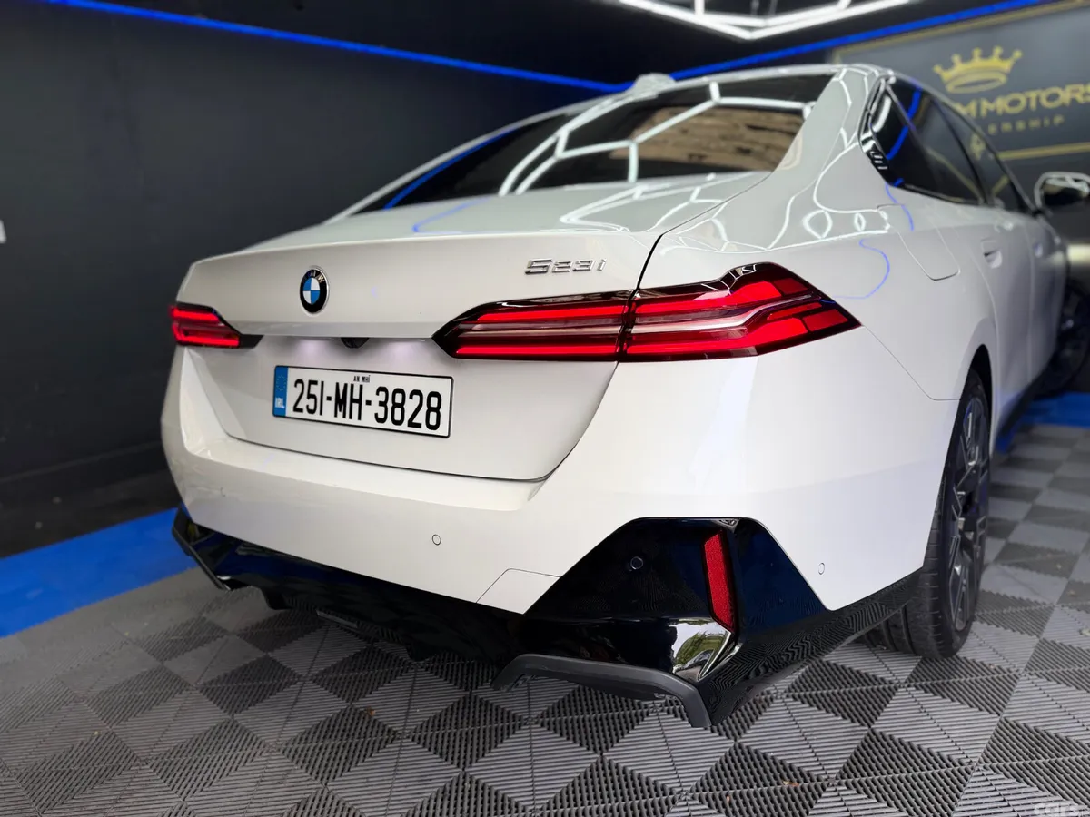 BMW 5-Series Saloon, Petrol, 2025, White