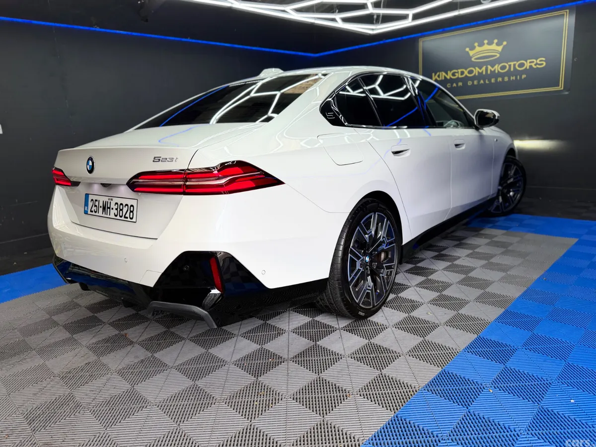 BMW 5-Series Saloon, Petrol, 2025, White
