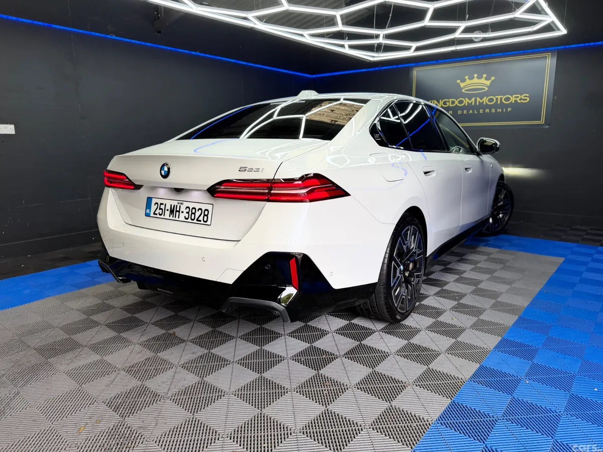 BMW 5-Series Saloon, Petrol, 2025, White