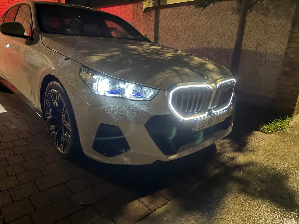 BMW 5-Series Saloon, Petrol, 2025, White
