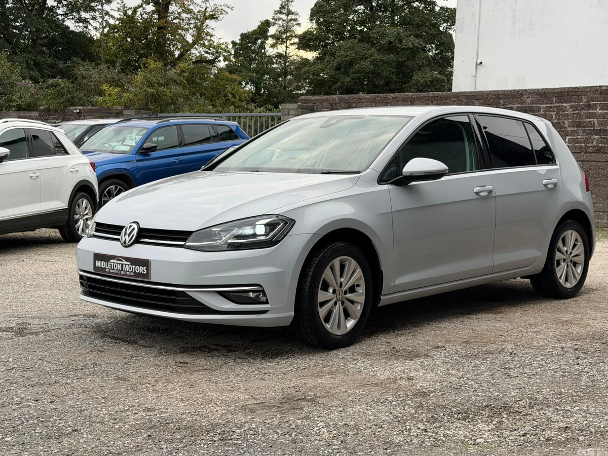 Volkswagen Golf Hatchback, Petrol, 2018, White