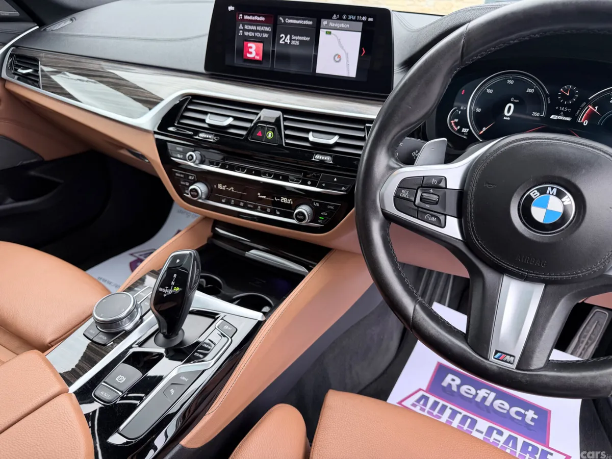 BMW 5-Series Saloon, Petrol Plug-in Hybrid, 2017, Grey