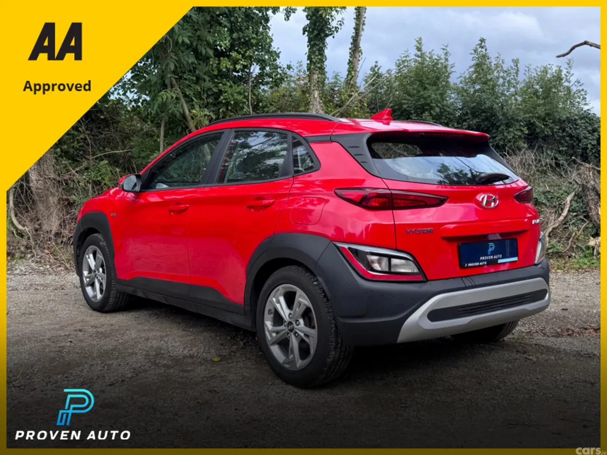 Hyundai KONA Hatchback, Petrol Hybrid, 2022, Red