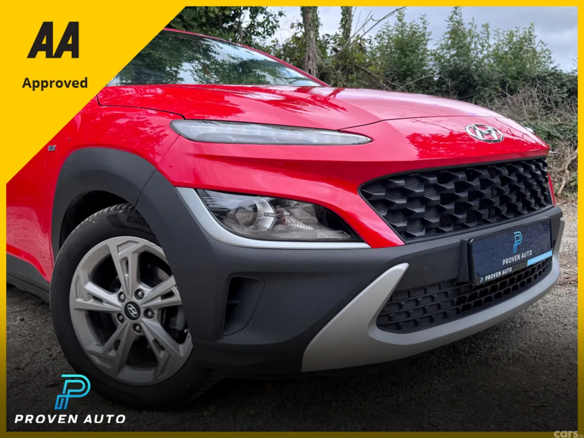 Hyundai KONA Hatchback, Petrol Hybrid, 2022, Red