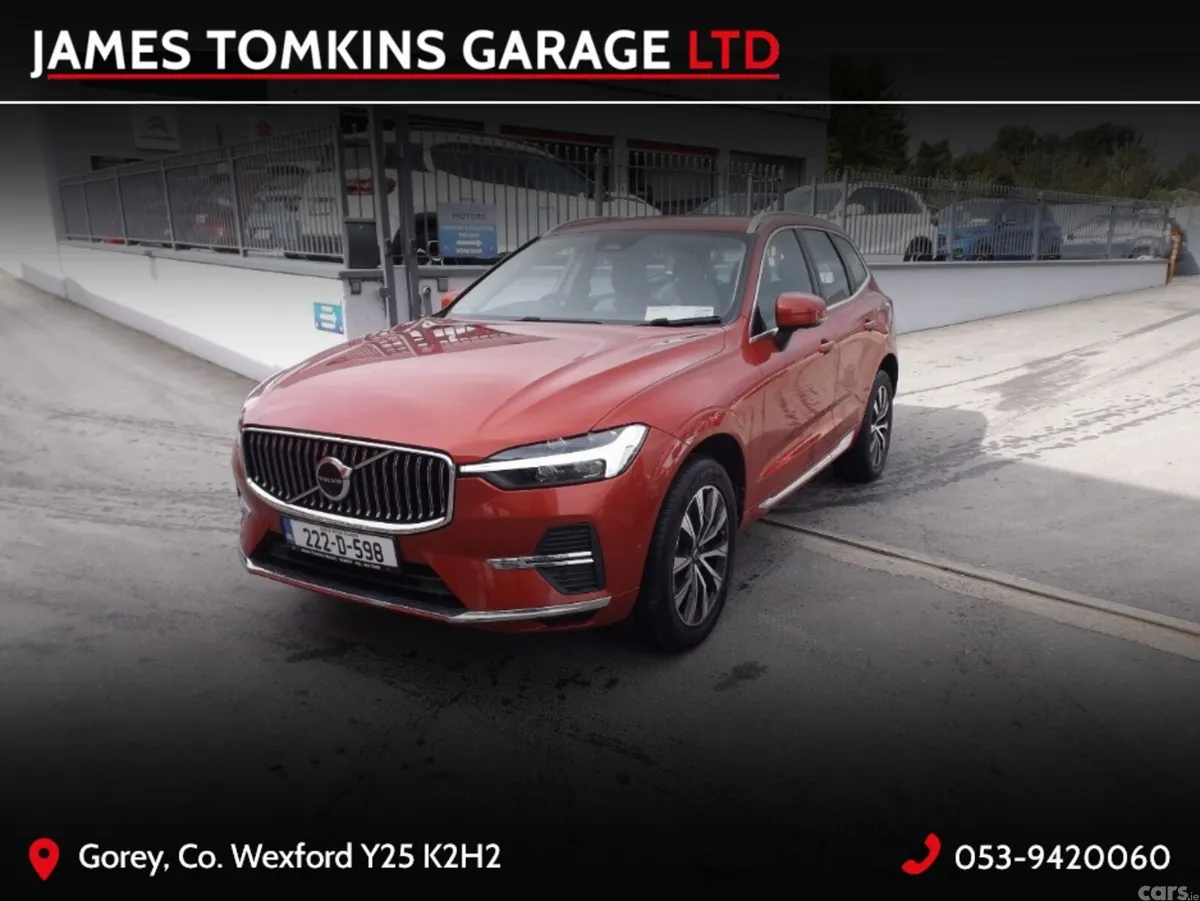 Volvo XC60 Estate, Diesel, 2022, Orange