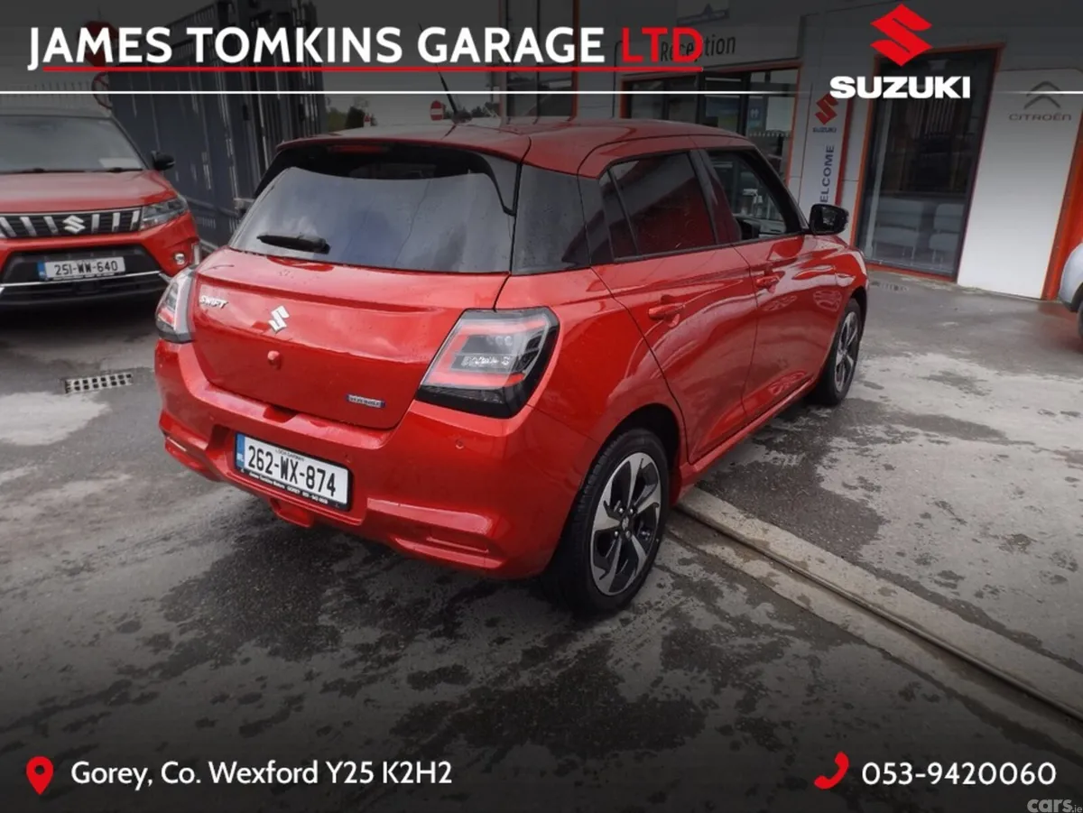 Suzuki Swift Hatchback, Petrol Hybrid, 2026, Red