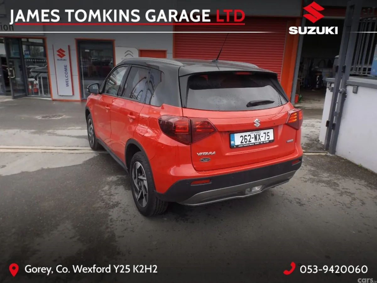Suzuki Vitara SUV, Petrol Hybrid, 2026, Red