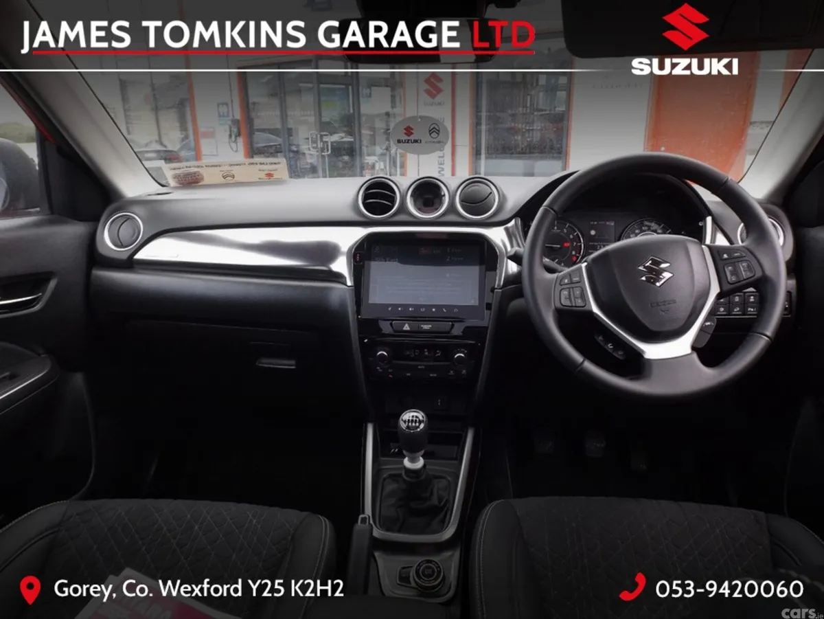 Suzuki Vitara SUV, Petrol Hybrid, 2026, Red