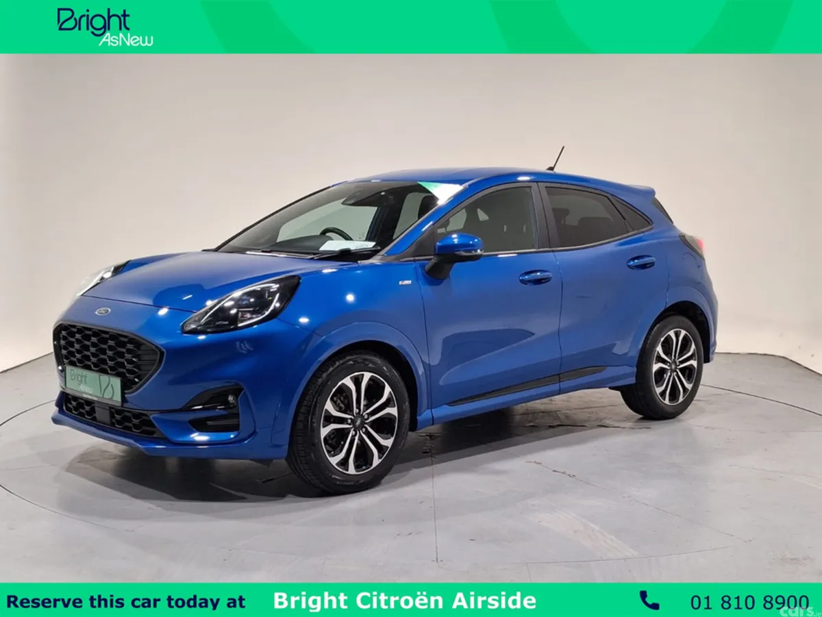 Ford Puma MPV, Petrol Hybrid, 2024, Blue