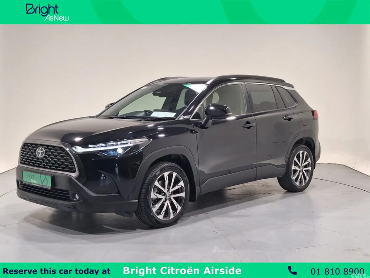Toyota Corolla Cross SUV, Petrol Hybrid, 2025, Black