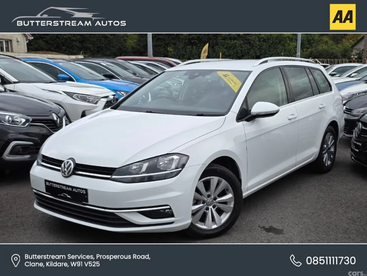 Volkswagen Golf Estate, Diesel, 2019, White