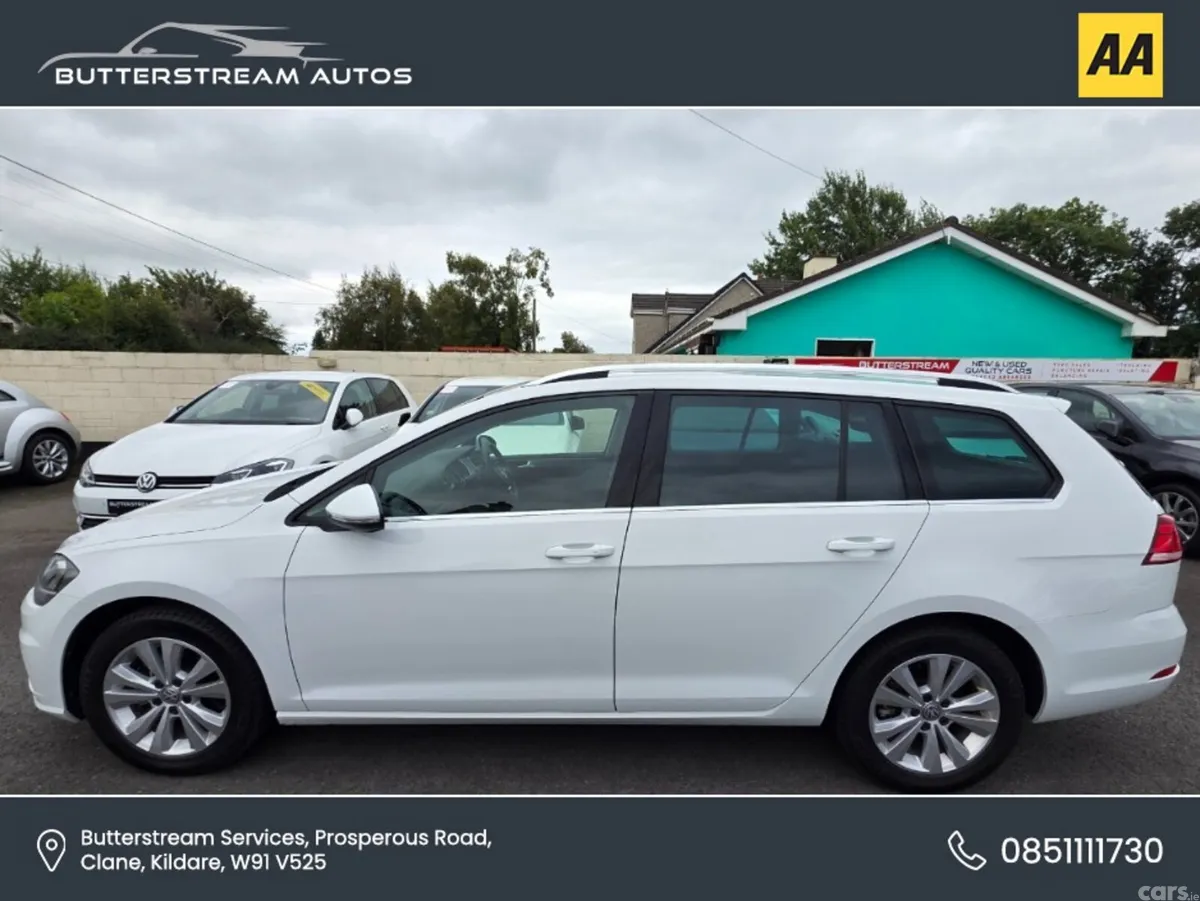 Volkswagen Golf Estate, Diesel, 2019, White