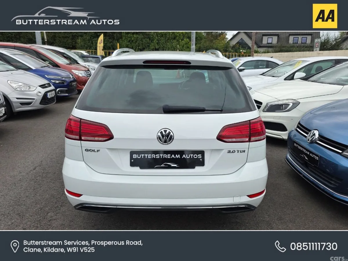 Volkswagen Golf Estate, Diesel, 2019, White