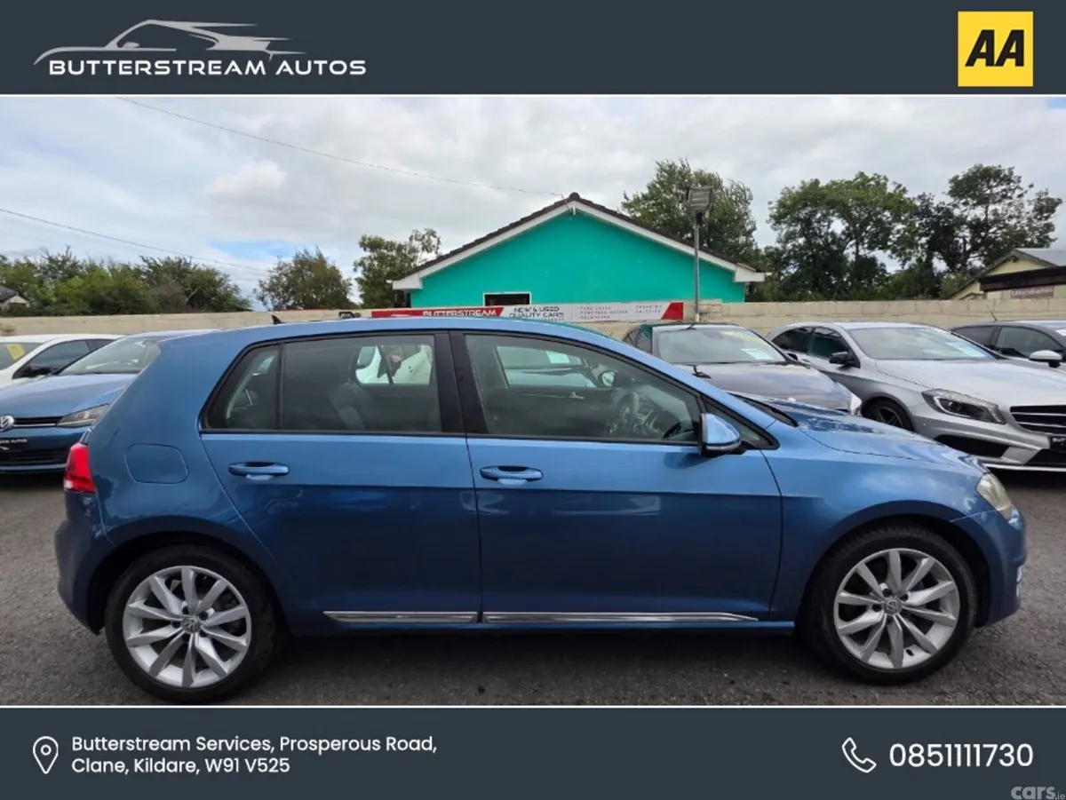 Volkswagen Golf Hatchback, Petrol, 2014, Blue