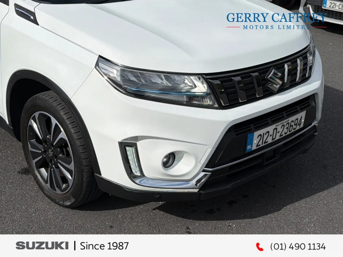 Suzuki Vitara SUV, Petrol Hybrid, 2021, White
