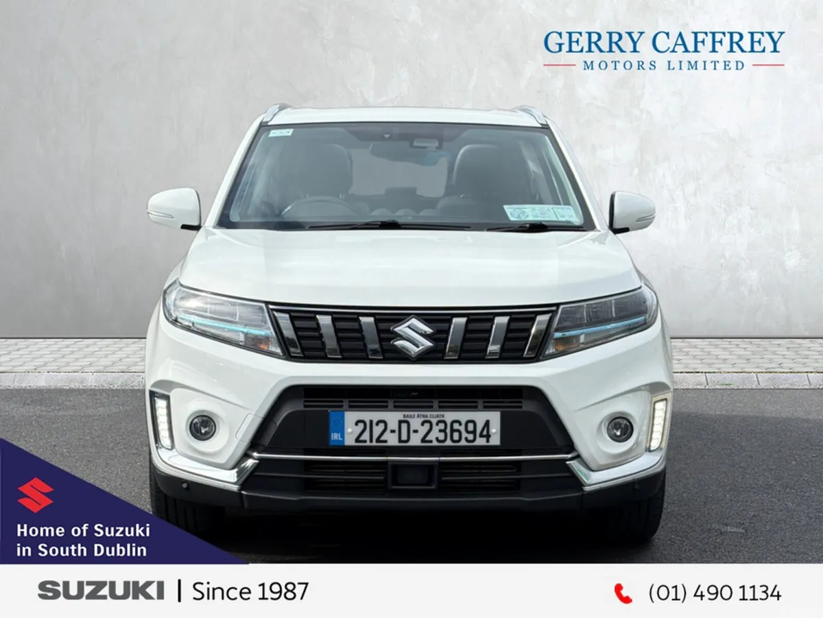 Suzuki Vitara SUV, Petrol Hybrid, 2021, White