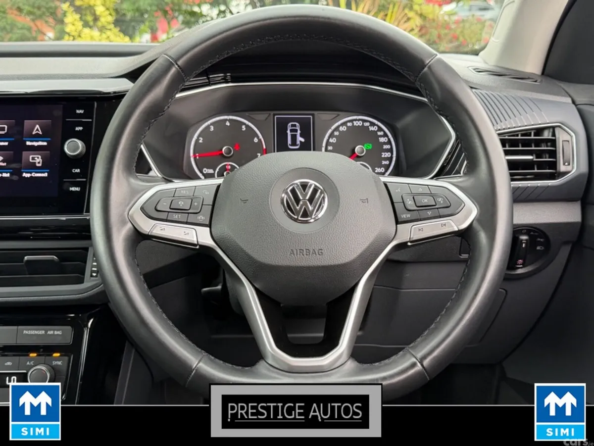 Volkswagen T-Cross SUV, Petrol, 2020, White