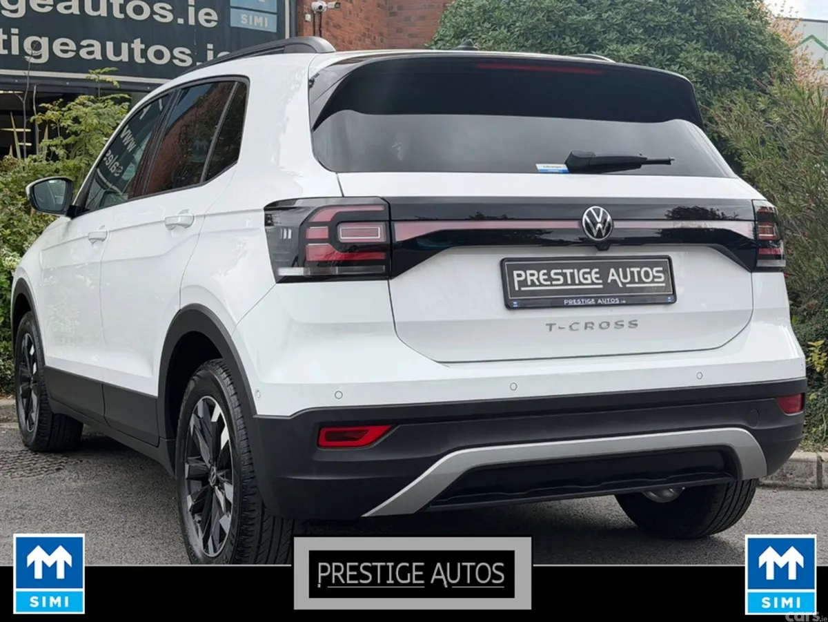 Volkswagen T-Cross SUV, Petrol, 2021, White