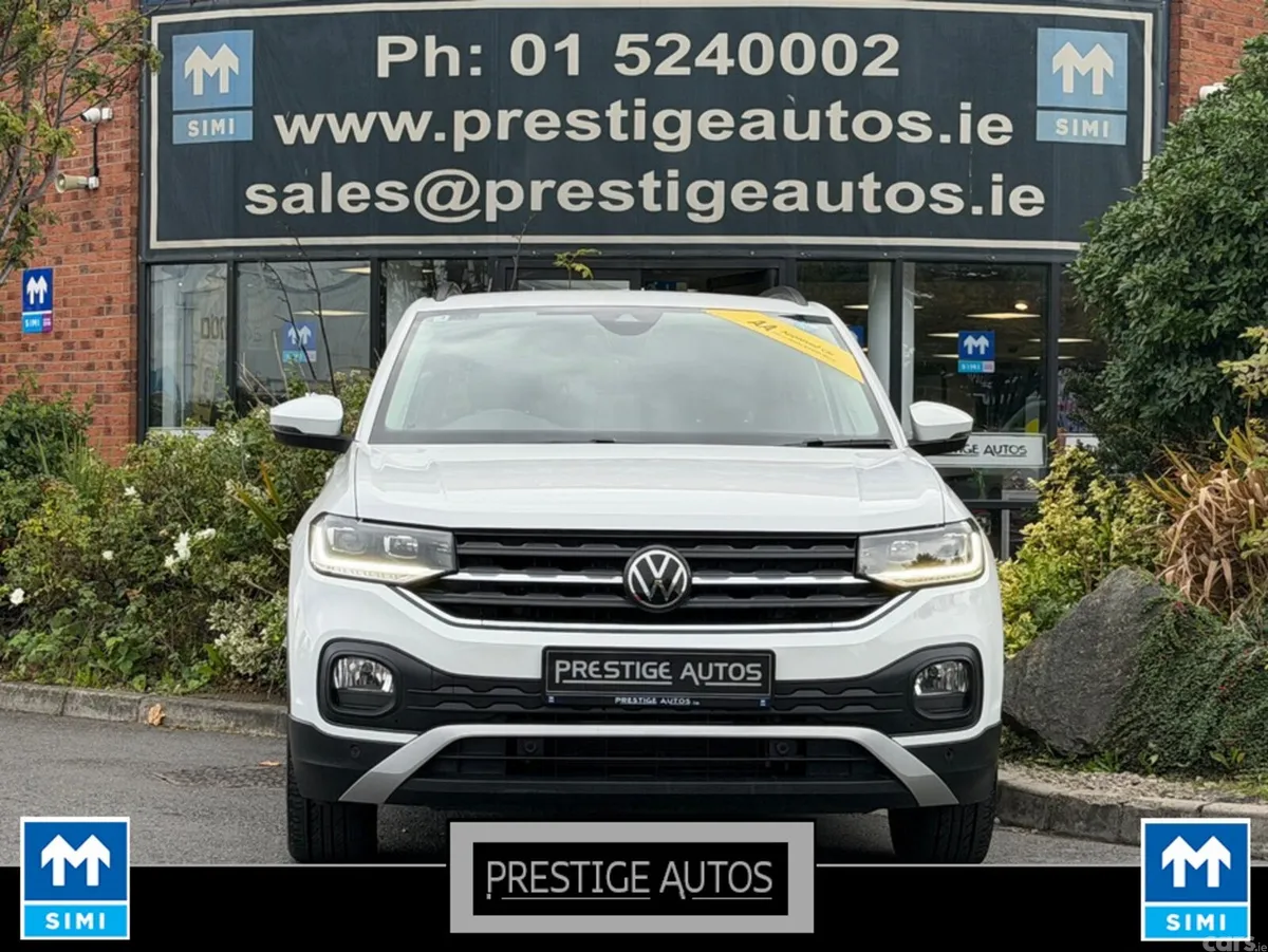 Volkswagen T-Cross SUV, Petrol, 2021, White