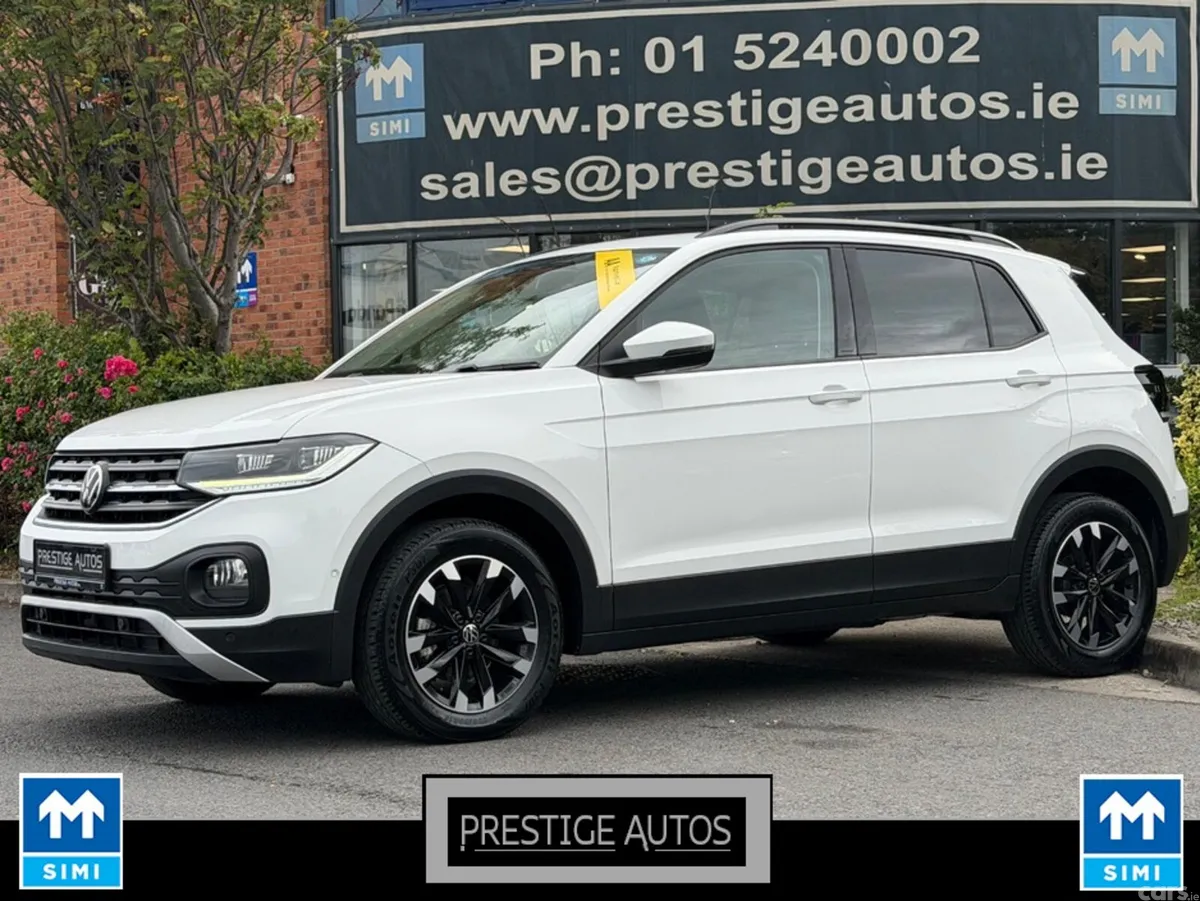 Volkswagen T-Cross SUV, Petrol, 2021, White