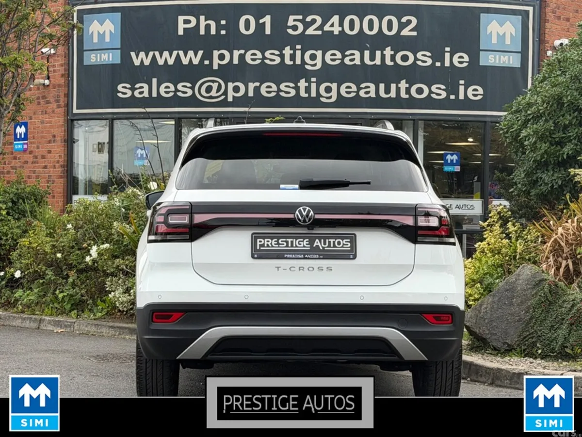 Volkswagen T-Cross SUV, Petrol, 2021, White