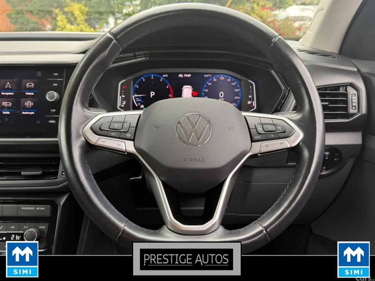 Volkswagen T-Cross SUV, Petrol, 2021, White