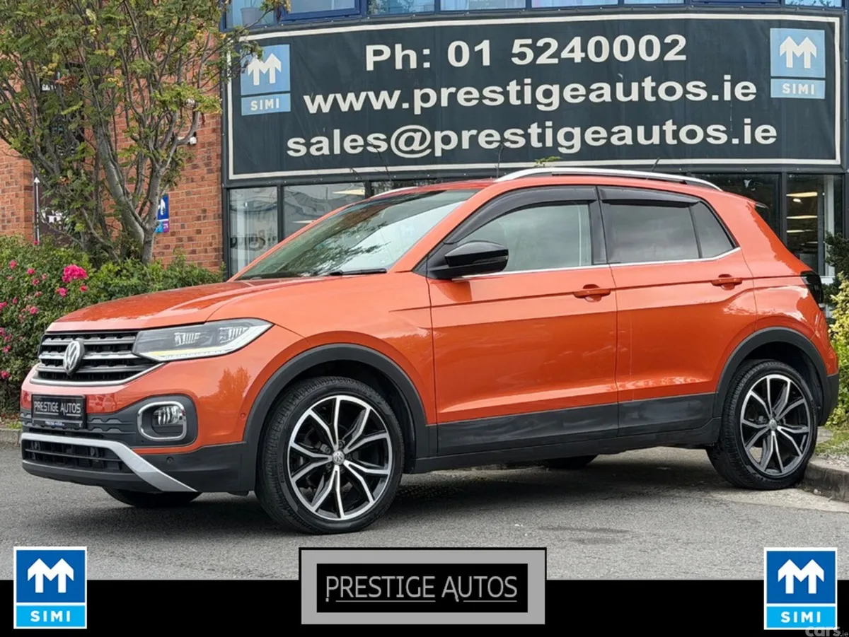 Volkswagen T-Cross SUV, Petrol, 2020, Orange