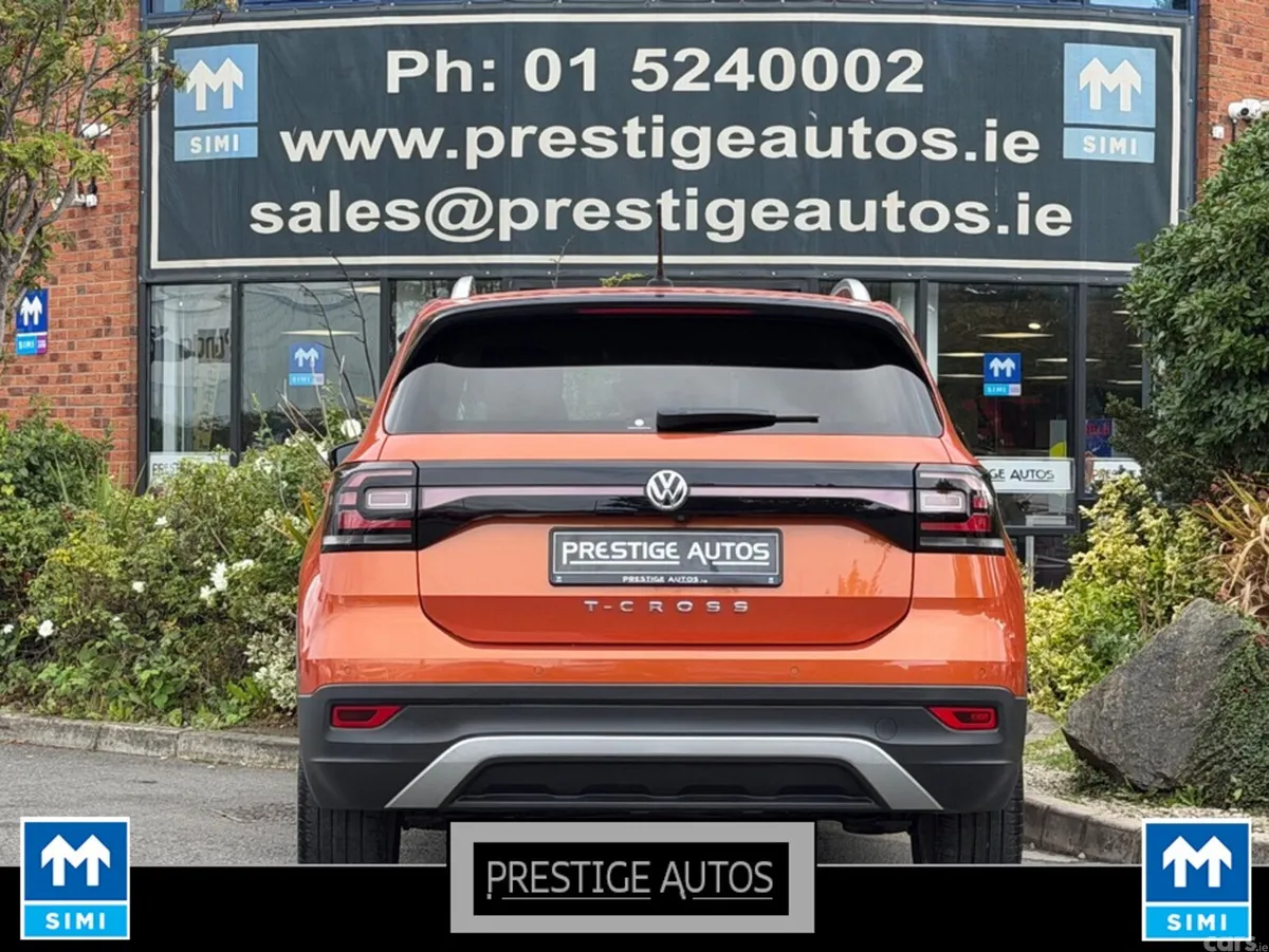 Volkswagen T-Cross SUV, Petrol, 2020, Orange