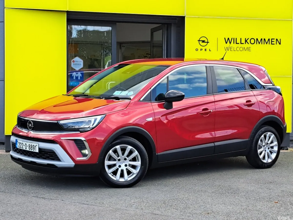 Opel Crossland SUV, Petrol, 2022, Red