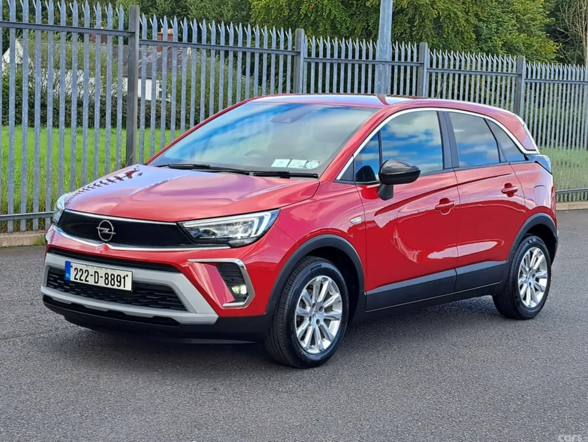 Opel Crossland SUV, Petrol, 2022, Red
