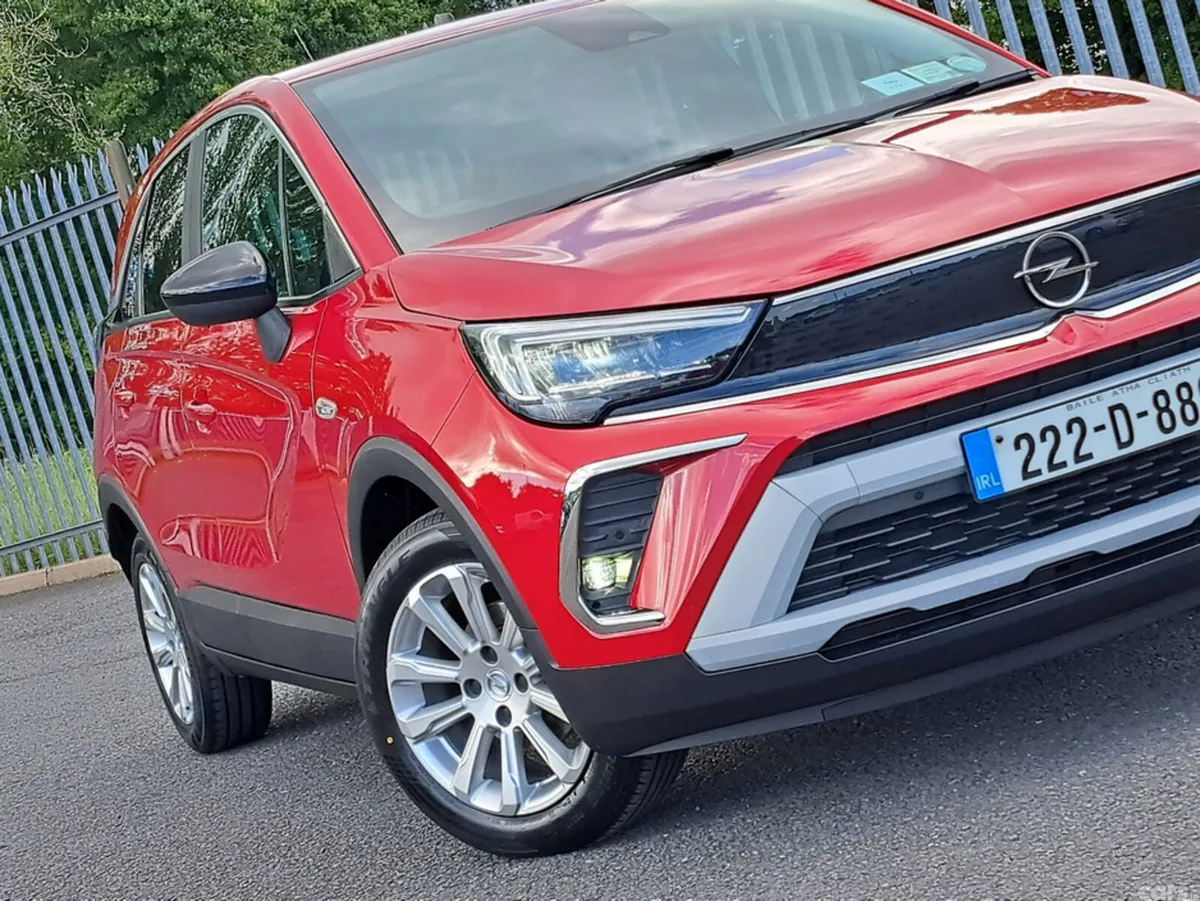 Opel Crossland SUV, Petrol, 2022, Red