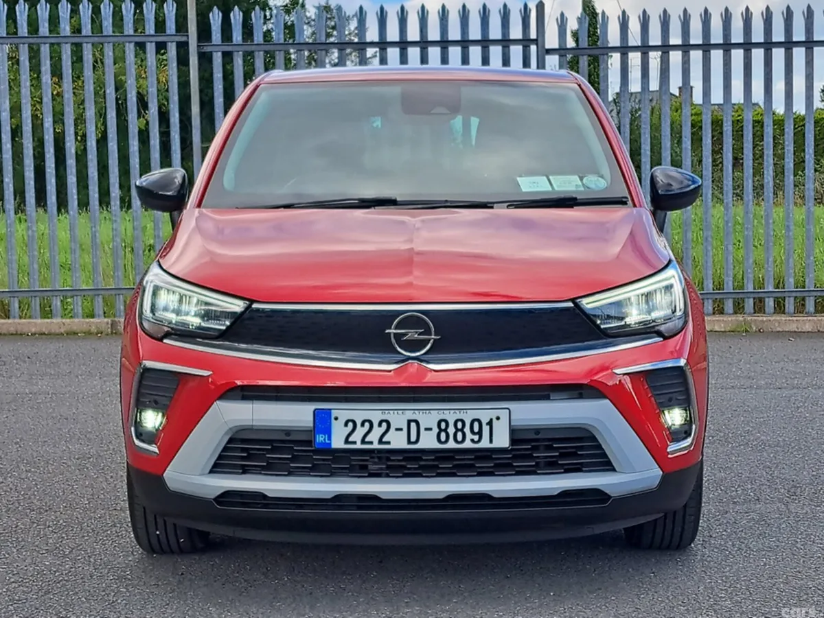 Opel Crossland SUV, Petrol, 2022, Red